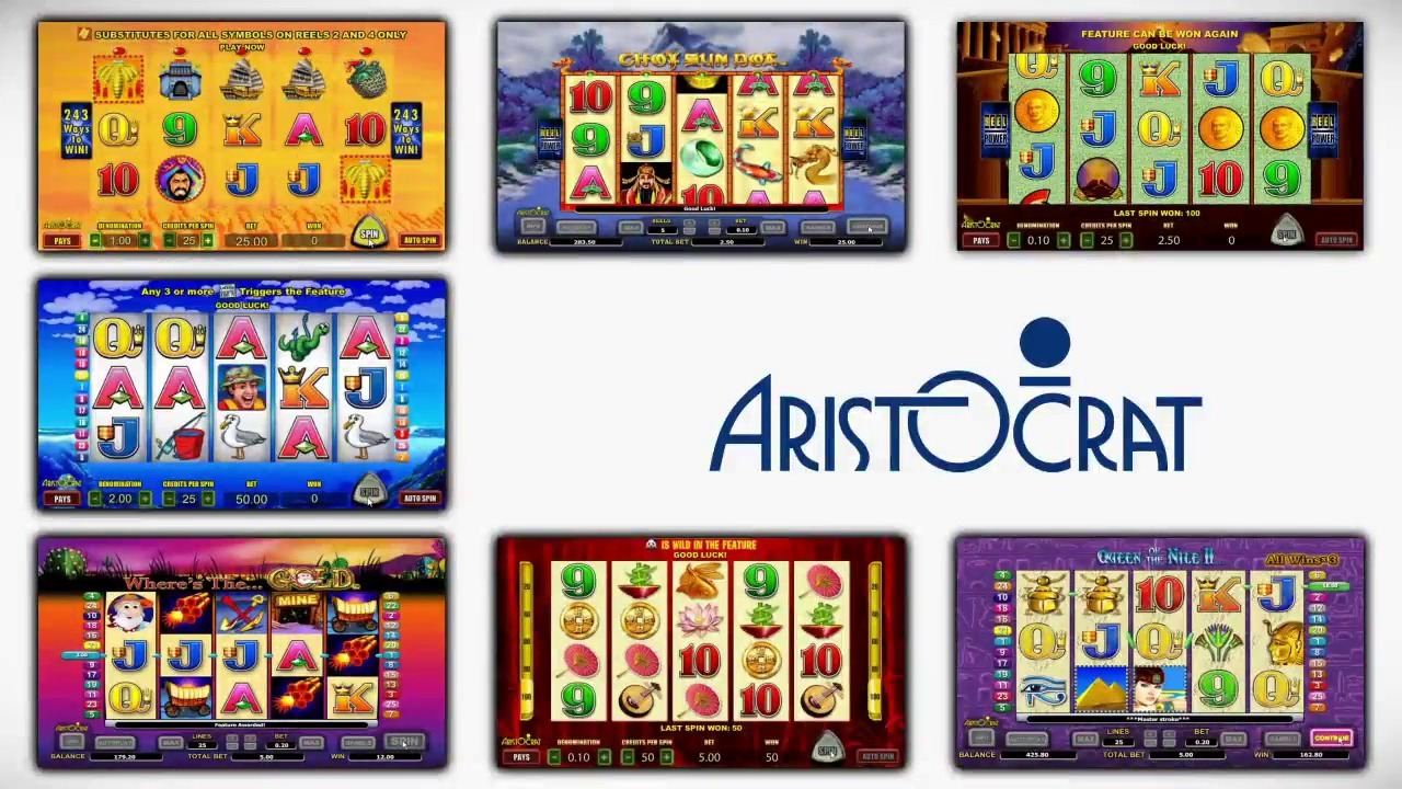 Play Aristocrat Pokies Online Online Pokies Australia